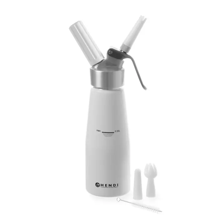 Putukrējuma sifons Kitchen Line 0.5L + piederumi - Hendi 588369