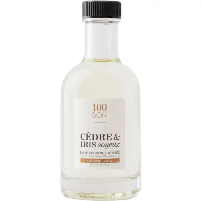 100 Bon, Cedre & Iris Soyeux, Eau De Parfum, Unisex, papildymas, 200 ml *Testeris