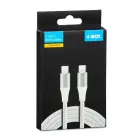 I-BOX USB TYPE-C CABLE 60W 2M PD/QC WHITE — Foto 3