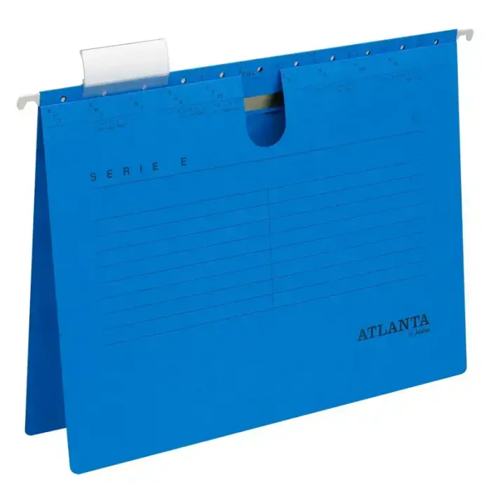 Suspension binder E-series, Atlanta, A4, blue
