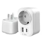 Tech-Protect TA100 USA adapter – valge — Foto 3