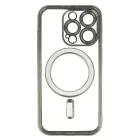 Metallic MagSafe Case for iPhone 15 Plus - Silver — Photo 5