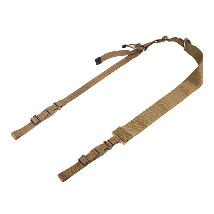 Cetacea Tactical - greitai reguliuojamas paminkštintas 2 taškų diržas - Coyote Brown