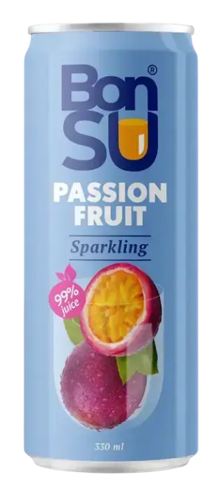 BONSU Gāzēts pasifloras augļu sulas dzēriens, 330 ml