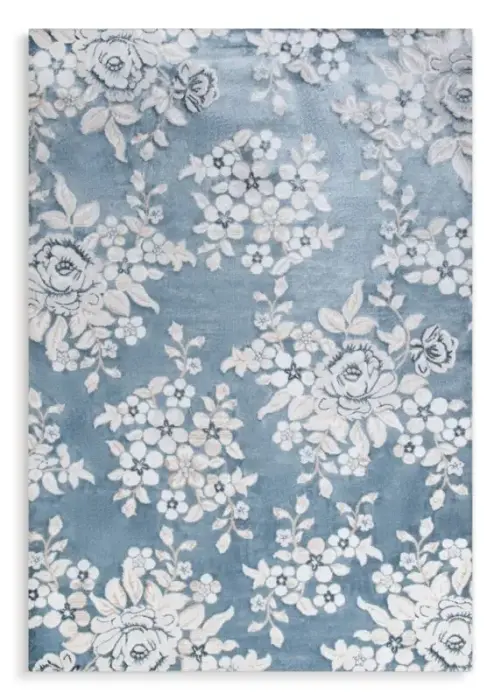 Vaip 200x290 cm Impresive 1 sinine kreemjas lilleline Eurofirany