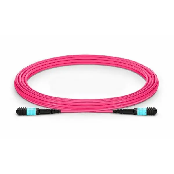 XtendLan FO patch MPO(f)-MPO(f), 5m, OM4, 12/12, round cable 3mm, crossed (Type B)