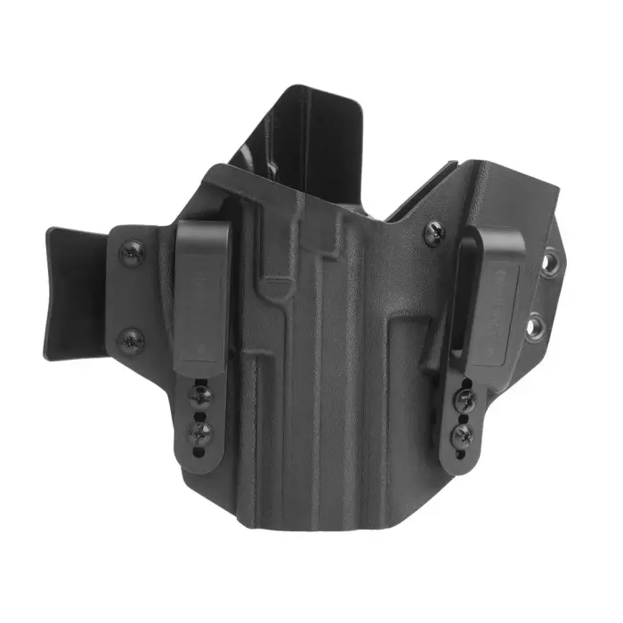 DOUBLETAP GEAR - Внутренняя кобура с подсумком для магазина Appendix SOLID - HK P30/SFP9 - IWB - Kydex - Чёрная
