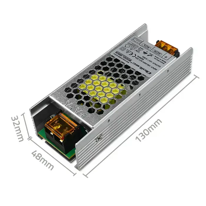 Qoltec LED Driver IP20 60W | 12V | 5A | Slim case Foto 6