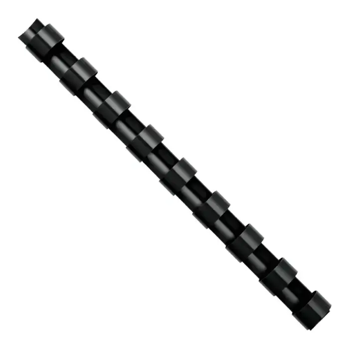Plastic binding combs FELLOWES, 10mm, 100 pcs, black