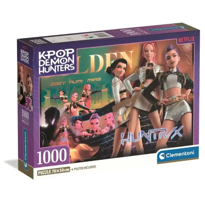 Kpop Demon Hunters 3 puzle 1000gb.