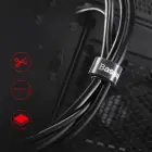 Baseus Rainbow Circle Hook and Loop Straps – 3m Gray — Photo 7