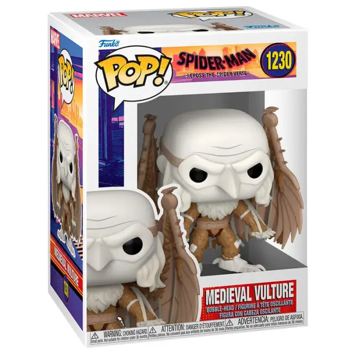 Funko POP kujuke Marvel Spiderman Across the Spiderverse Medieval Vulture