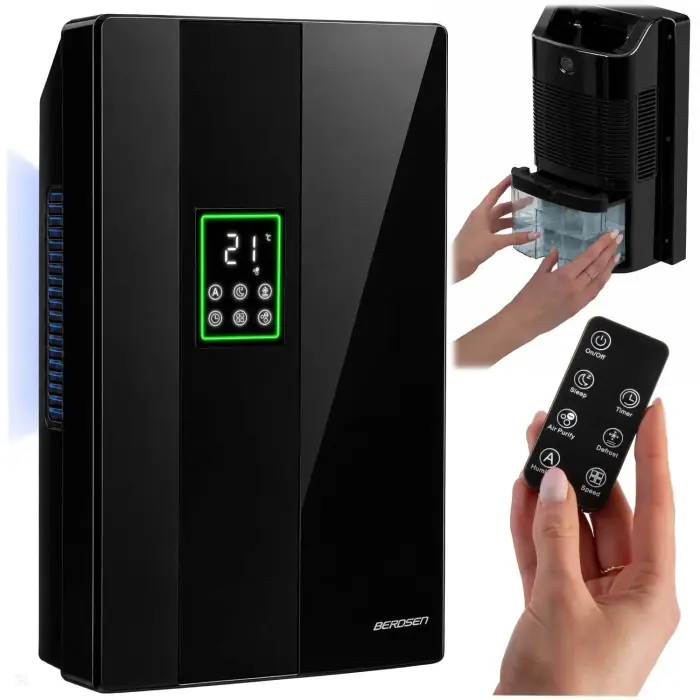 Automatic air dehumidifier / moisture absorber + remote control Berdsen BD-861