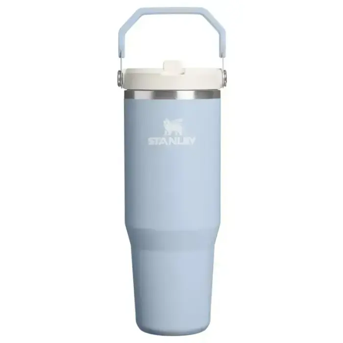Termokruus kõrrega The IceFlow Flip Straw 2.0 Tumbler 0,89L helesinine