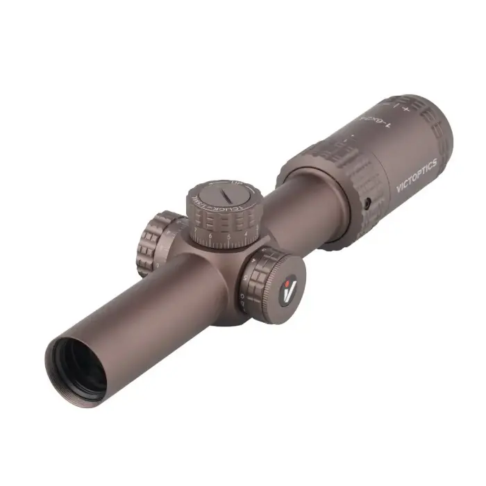 Victoptics S6 1-6x24 SFP tēmeklis – Burnt Brown