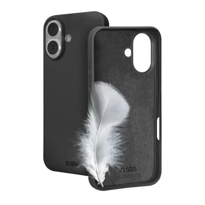 SBS Instinct maciņš iPhone 17 - melns