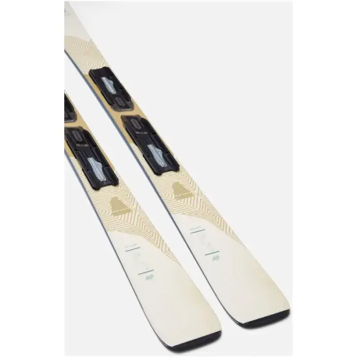 K2 BLUR 79 W Women's Skis – M3 10 Compact Quikclik 80 mm Black/Anthracite SET - Rozmiar: 156