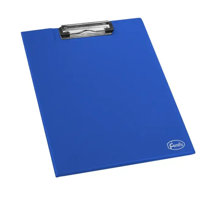 Clipboard FOROFIS with lid A4, blue