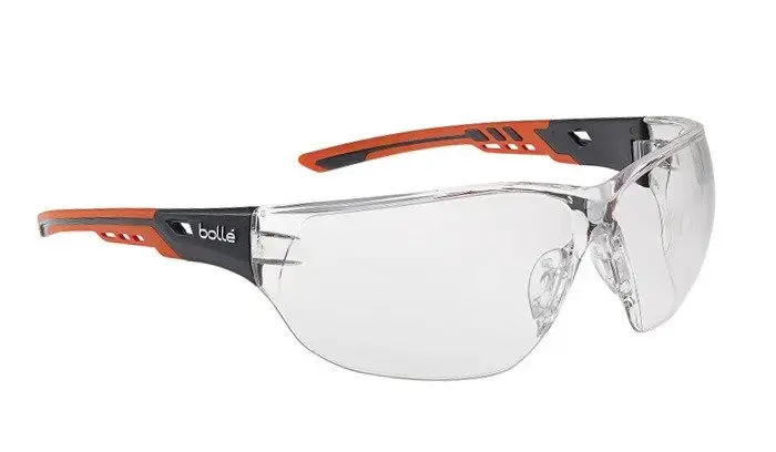 Bolle Safety NESS+ kaitseprillid – läbipaistvad