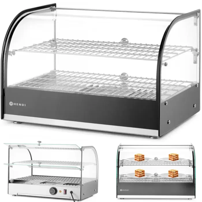 Hendi 273999 Apsildāma vitrīna 800W