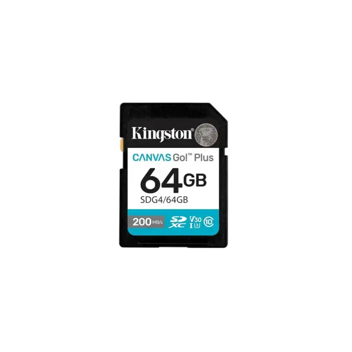 Kingston 64GB SDXC Canvas Go! Plus карта памяти