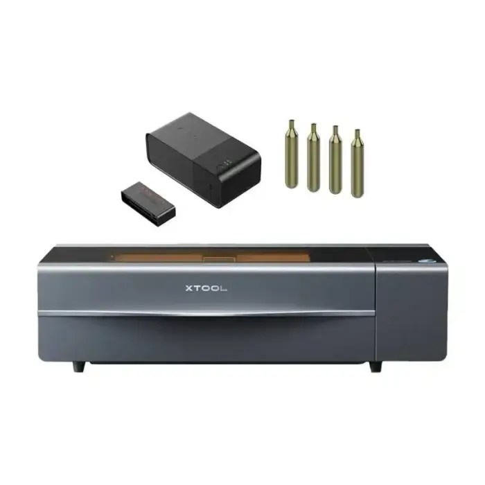 2-in-1 xTool P2S laser engraving machine (gray) Фото num