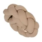 Cot Bumper Braided Muslin Beige 200cm — Photo 3