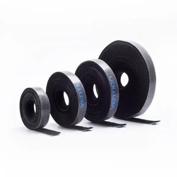 Vention 5m Black Cable Organizer Velcro Strap