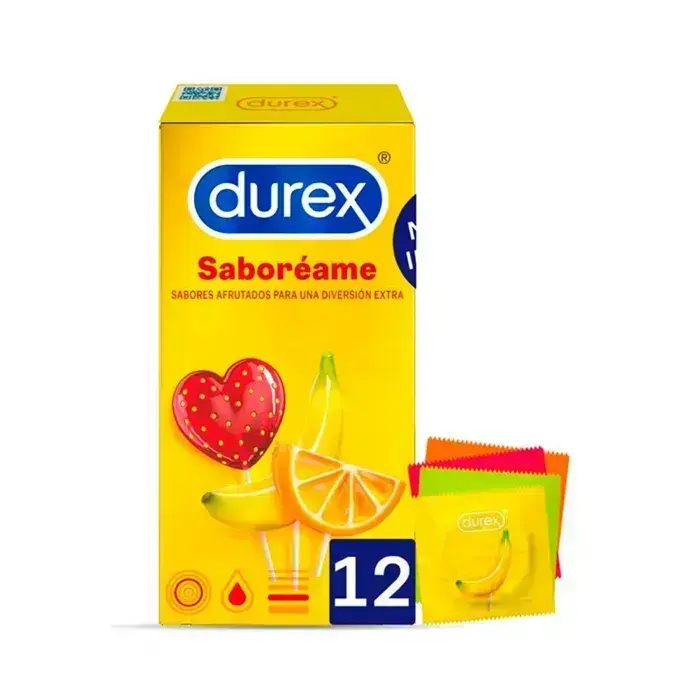 Durex Taste Me prezervatīvi, 12 gab.