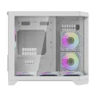 Darflash FT418 computer case + 6 aRGB fans (white) Foto 4