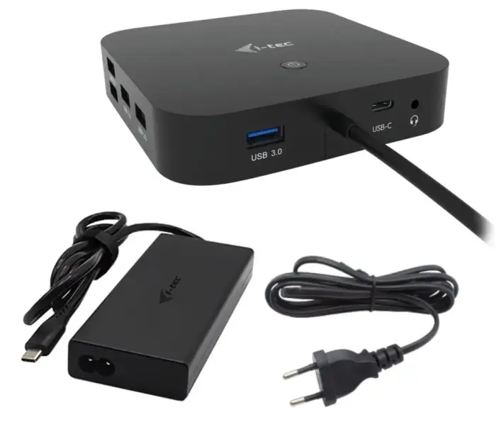 i-tec dokijaam/ 2x USB-C/ HDMI/ DP/ 3x USB 3.0/ 2x USB 2.0/ LAN/ PD 100W + universaalne laadija 112W