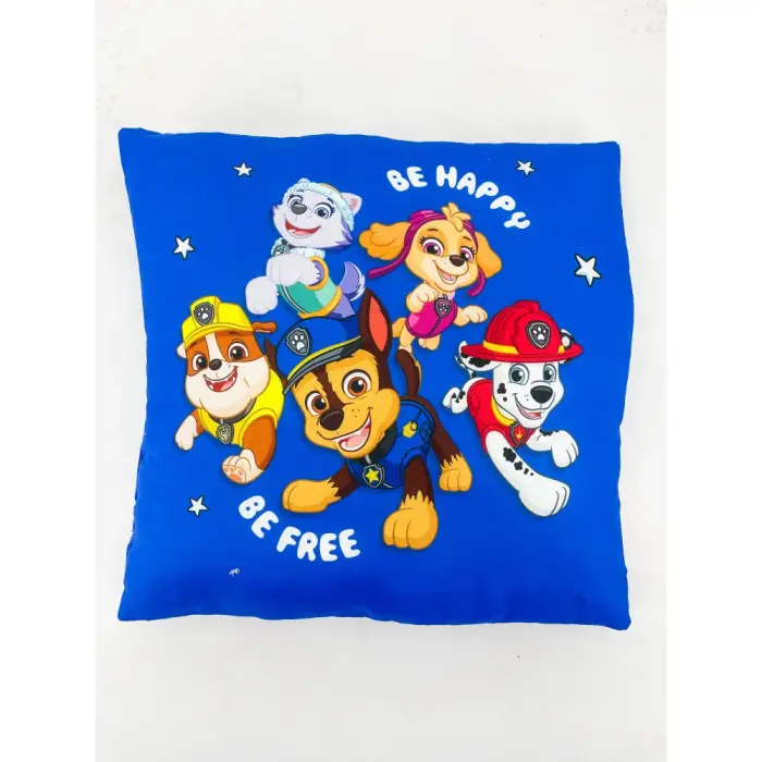 Детская подушка 40x40 см Paw Patrol Синяя