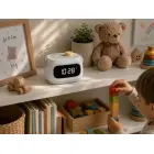Led night light, digital clock, alarm clock, timer, battery-powered, adjustable — Photo 12