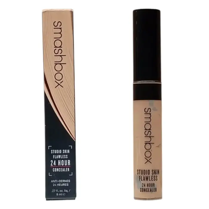 Smashbox Studio Skin Flawless Vedel peitekreem, Hele keskmine soe oliiv, 8 ml