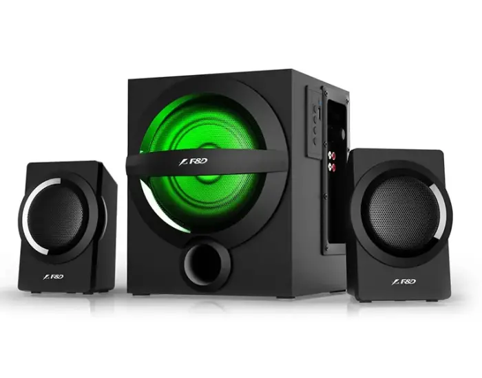 FENDA F&D kõlar A140X/ 2.1/ 37W/ must/ BT4.0/ FM rádio/ USB taasesitus/ dálkové ovládání