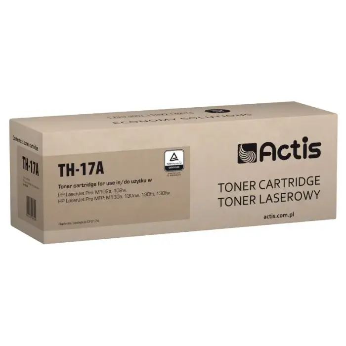 Actis TH-17A toners (aizstāj HP 17A CF217A; standarta; 1600 lapas; melns)
