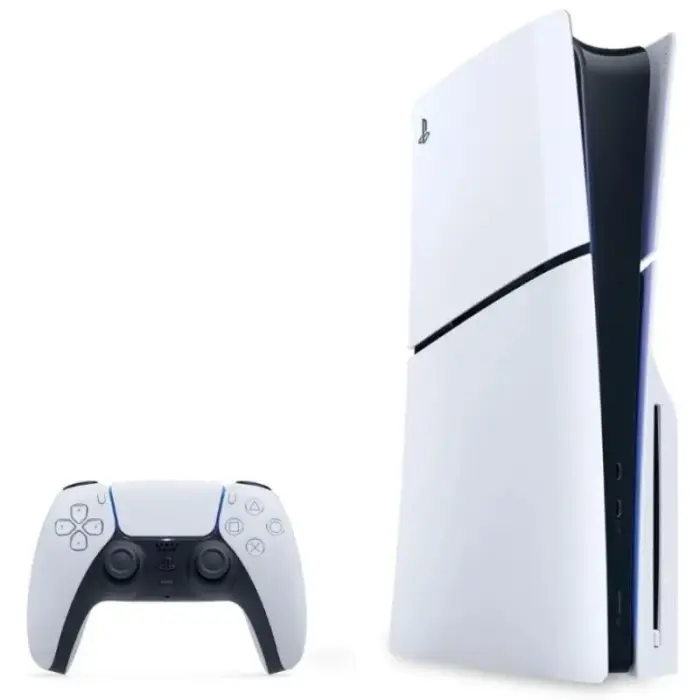 Sony PlayStation 5 Slim Blu-Ray 1TB balta konsole