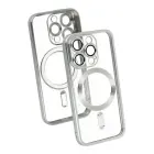Metallic MagSafe Case for iPhone 15 Plus - Silver — Photo 6