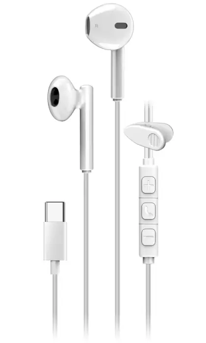 GENIUS headset HS-M366 White/ USB-C/ 360° rotatable clip
