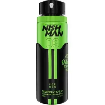 Nishman 03 Deodorant Spray - Deodorant s rozprašovačem 200ml