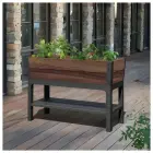 Keter Deco Elevated Garden Bed 48L Walnut — Photo 2