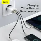 Baseus Compact tīkla lādētājs | 30W | PD | USB-A, USB-C | balts Foto 7