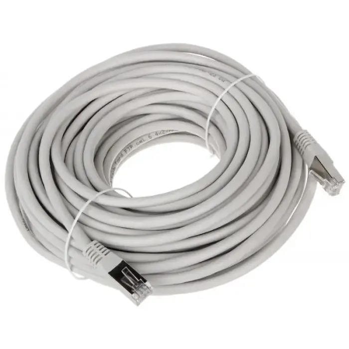 LANBERG Patchcord Cat.6 FTP 15m hall Fluke Passed