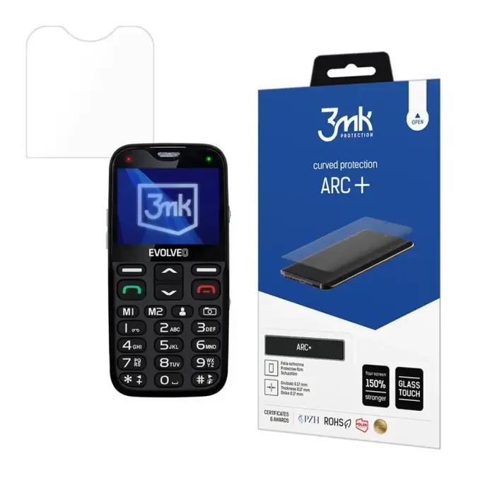 3mk ARC+ Screen Protector for Evolveo EasyPhone XG