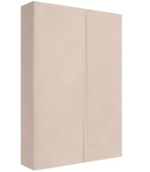 Satin Flat Sheet 140x210 cm Beige