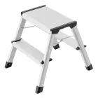 Folding step bench D60 StandardLine / aluminium / 2x2 steps Photo