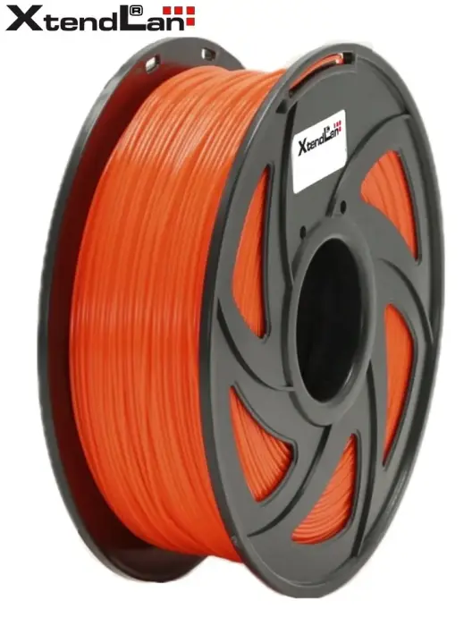 XtendLAN PLA filamentas 1,75mm zářivě oranžinis 1kg