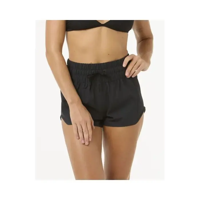 RIP CURL High Waist Retro Volley 3" Boardshorts Black - XS