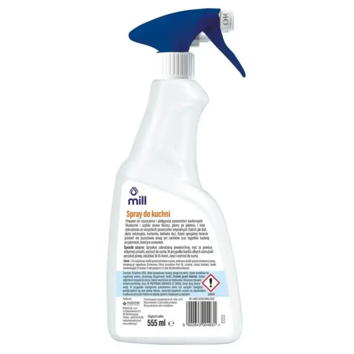 MILL KITCHEN Cleaning Spray, Cleaning Product 555 ml