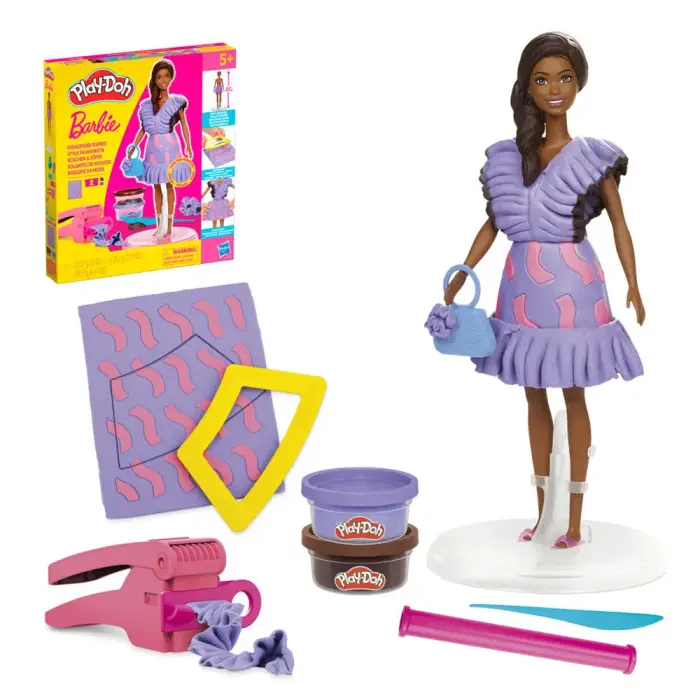Play-Doh Barbie Fashionista Ruffles набор для творчества